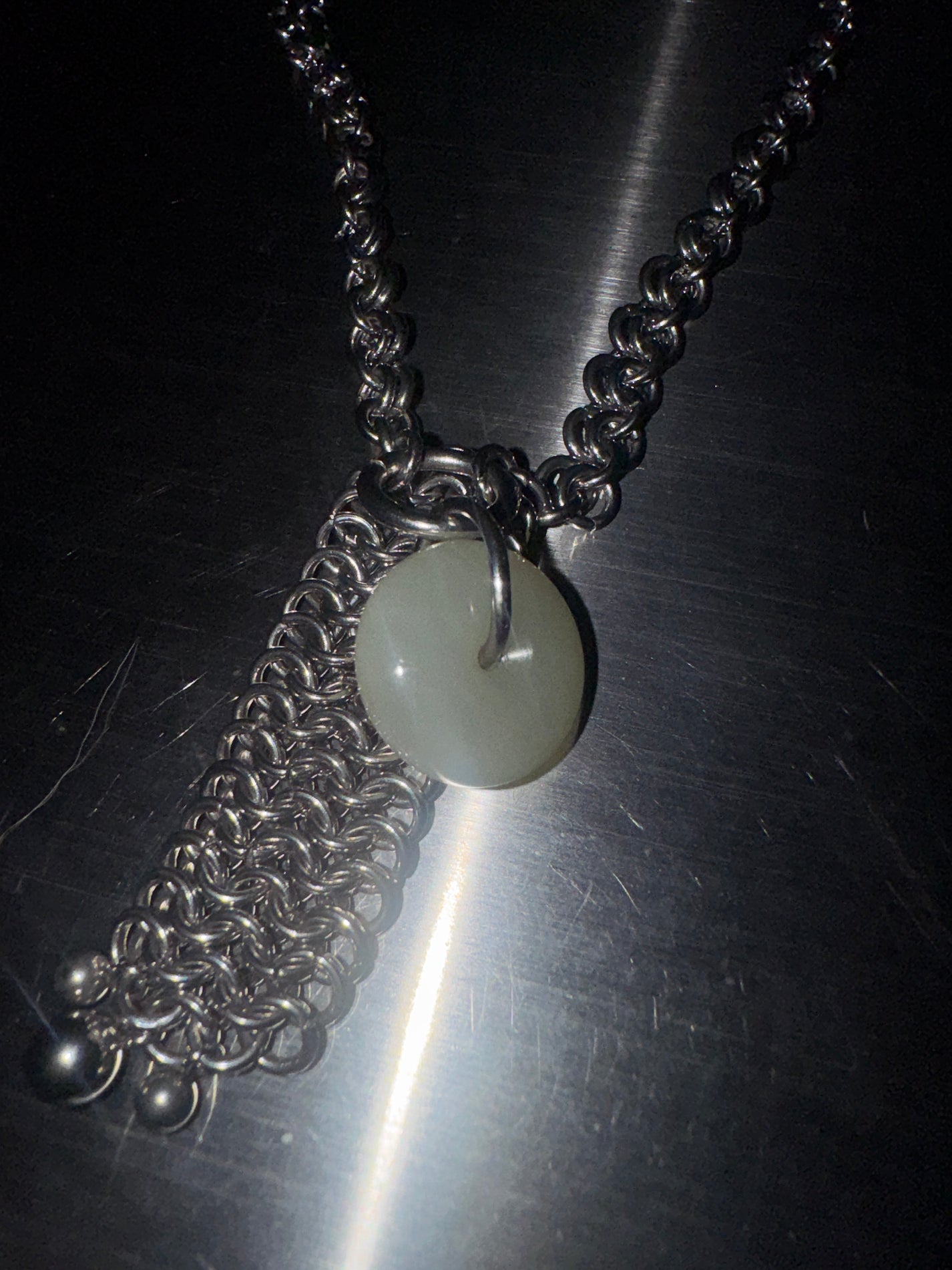 jade length necklace